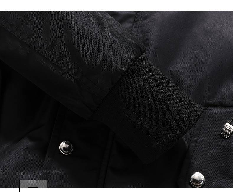 Giacca invernale in pile con cappuccio da uomo, foderata in pelliccia sintetica, vestibilità slim, con cerniera, per abbigliamento casual e streetwear (rosso/nero/blu, M-5XL)_voghion.com