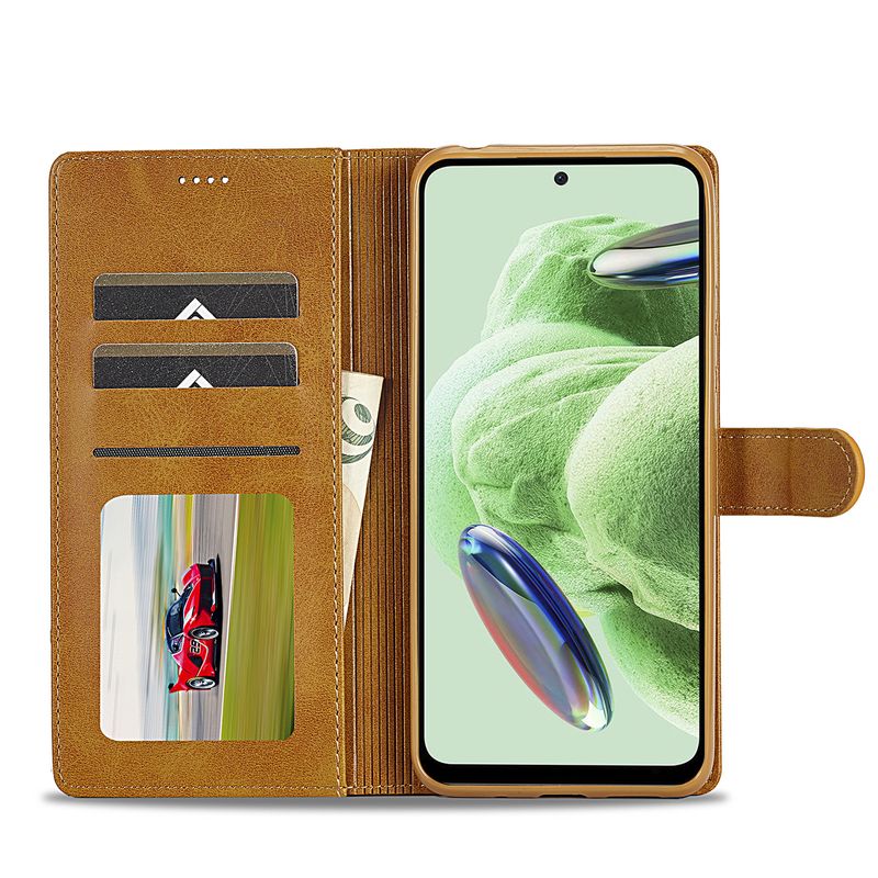 Husă din piele pentru Xiaomi Redmi Note 14 13 12 13C 14C 14R A3 A4 Plus POCO C61 C75 C65 X6 X5 M6 Pro 4G 5G portofel cu suport pentru carduri_voghion.com
