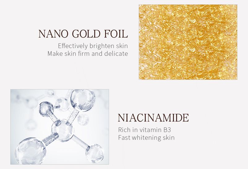Siero Laike Gold Foil Snail Essence 17ml Prodotti idratanti per la cura della pelle Confezione inglese_voghion.com