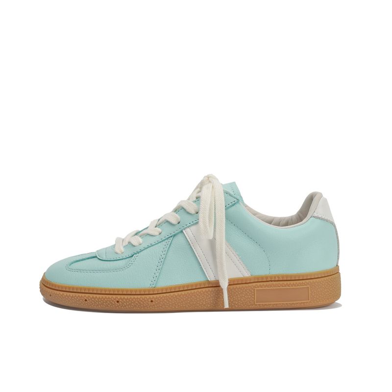 2024 Sommer Herren Vielseitige Trendy Deutsche Training Weiche Sohle, Low Top, Kleine Und Beliebte Boardschuhe, Damen Rindsleder_voghion.com