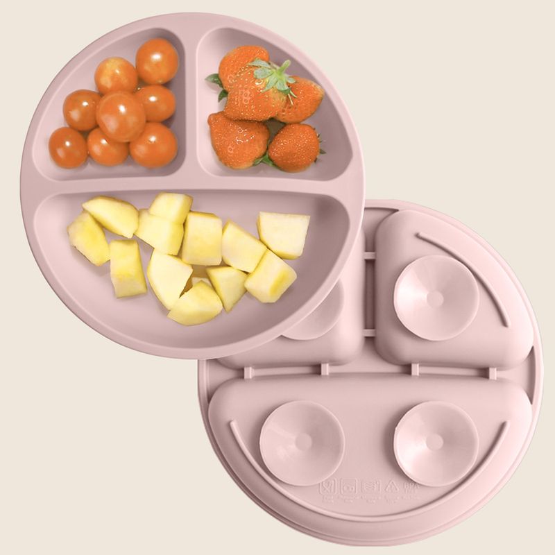 1 kpl Baby Sucker silikoninen ruokalautanen BPA-vapaa lasten astiat imuvauvojen harjoituspöytäastiat Lasten ruokintakulhot vauvan tavarat_voghion.com