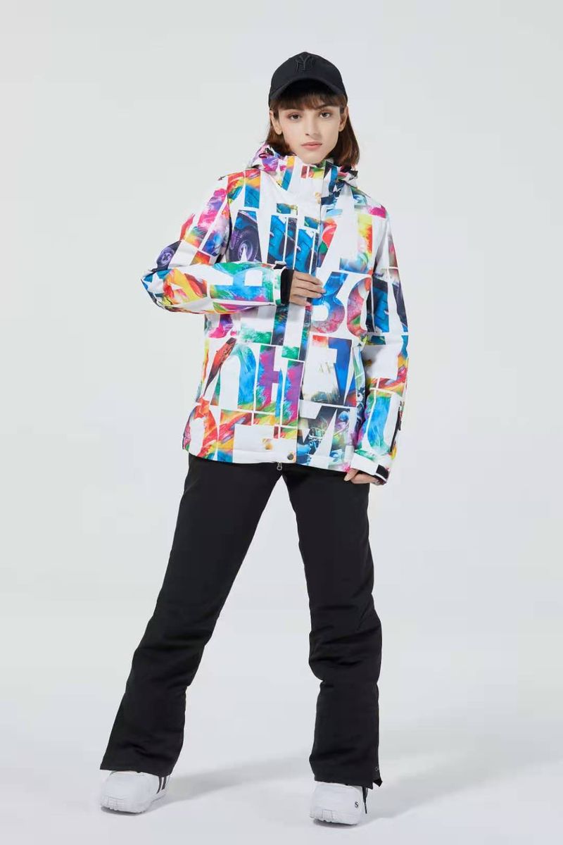 Traje de esquí de invierno para exteriores para mujer_voghion.com