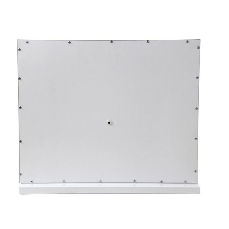 YAMISSI Hollywood Large Makeup Mirror LED Light Up Mirror W/ 14 LED Lights White_voghion.com