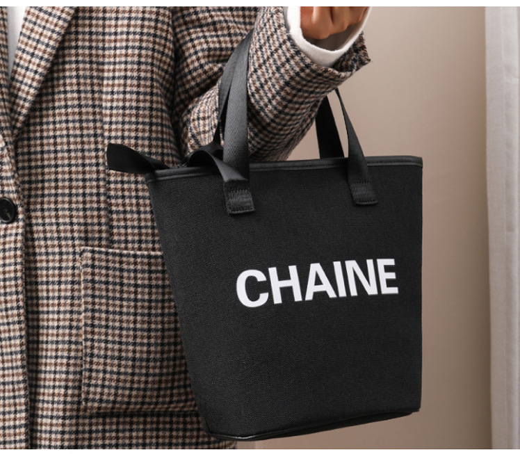 La nuova borsa portaoggetti in tela di grande capacità, pratica borsa da gita, borsa per il trucco portatile di alta qualità in stile viaggio_voghion.com