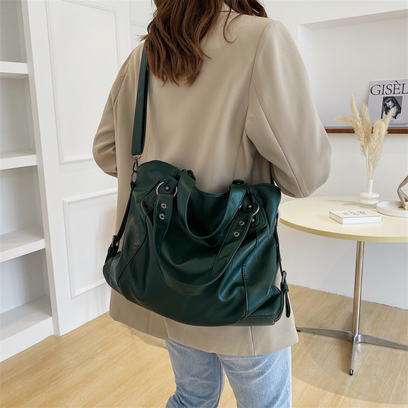 Borsa super calda di grande capacità 2024 Nuova borsa Borsa da donna Borsa a tracolla versatile Borsa a tracolla casual_voghion.com