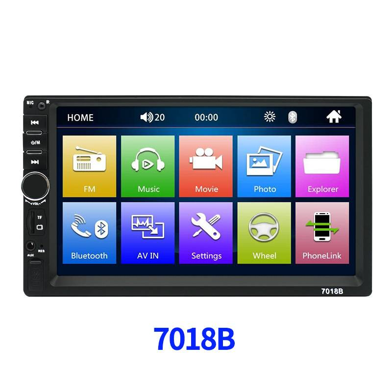 7 Zoll Player Bluetooth Touchscreen Stereo Radio Auto MP4 & MP5 Spiller_voghion.com