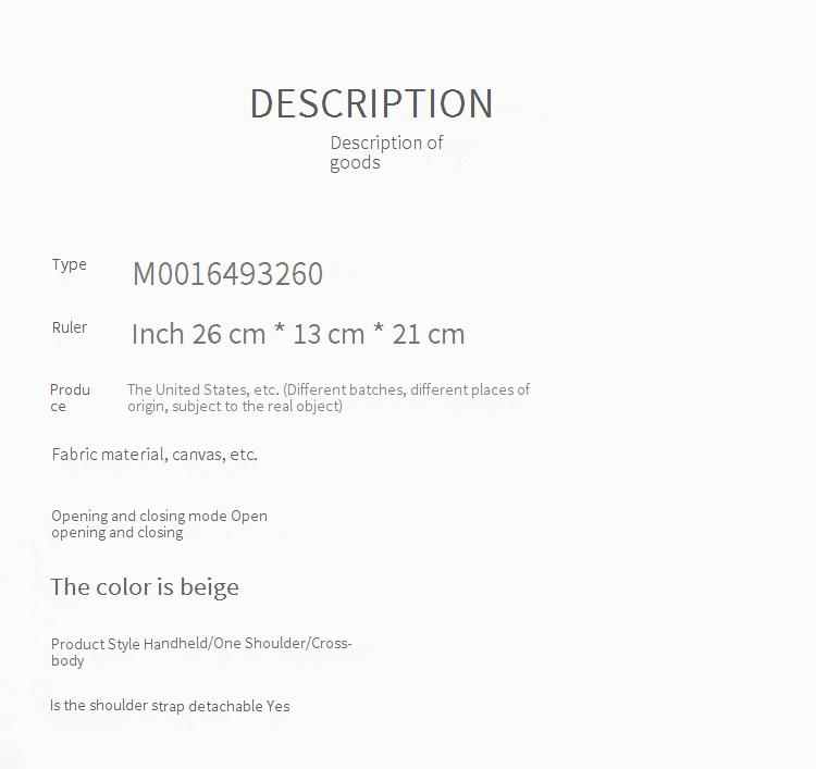 Marc Jacobs Tote The Mini Beige Blanco Logobeige Cotton M0016493 260_voghion.com