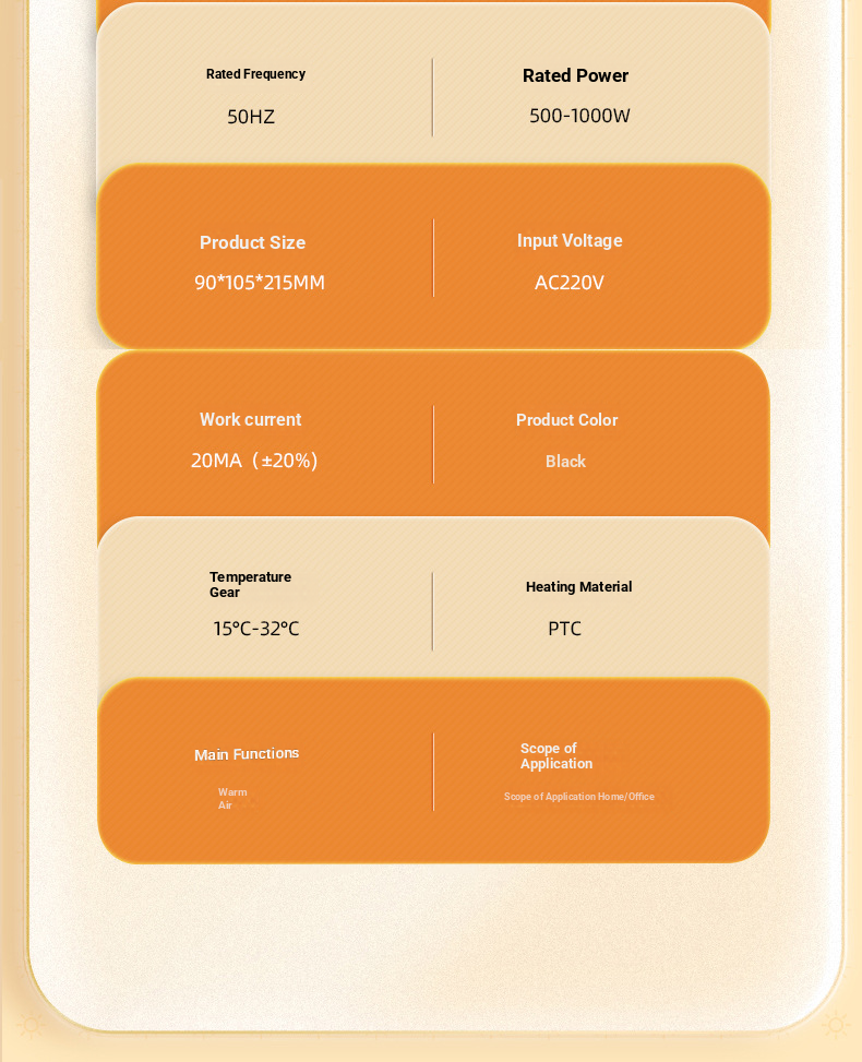 Nuovo mini riscaldatore, piccola luce notturna per uso domestico, ventilatore ad aria calda portatile, riscaldatore elettrico con telecomando_voghion.com