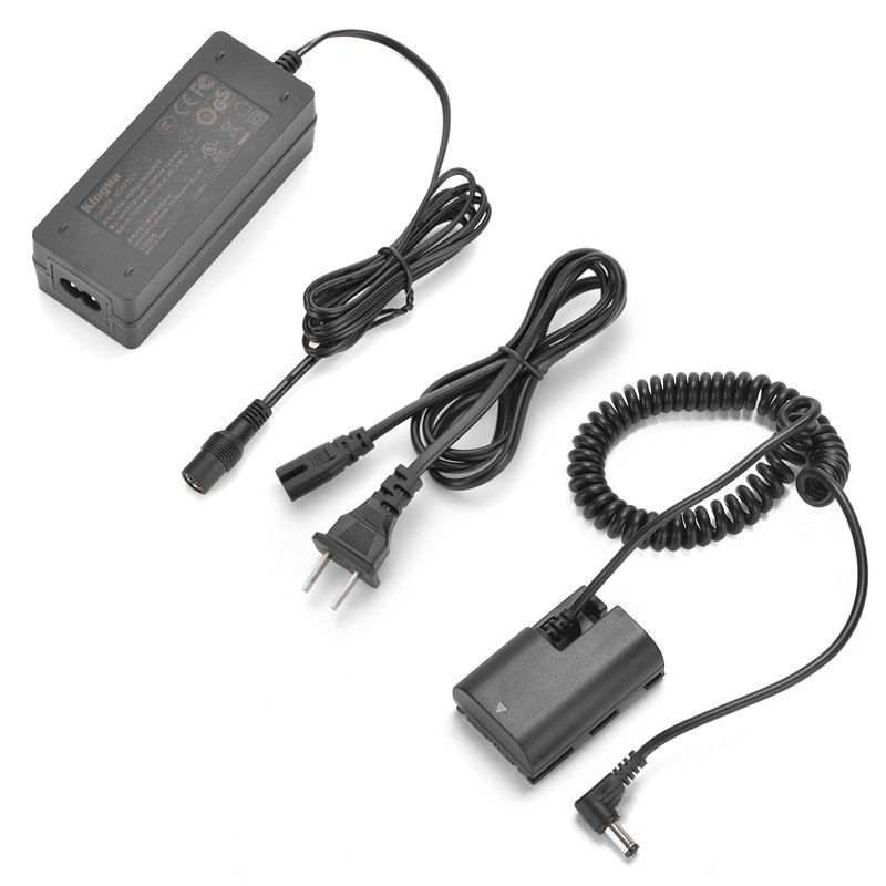 Valeakku Täysin dekoodattu tasavirtaliitin DR-E6 LP-E6 DR-E18 LP-E17 NP-FZ100 CP-W126S NP-W126 EP-5A EN-EL14 EP-5B EN-EL15_voghion.com