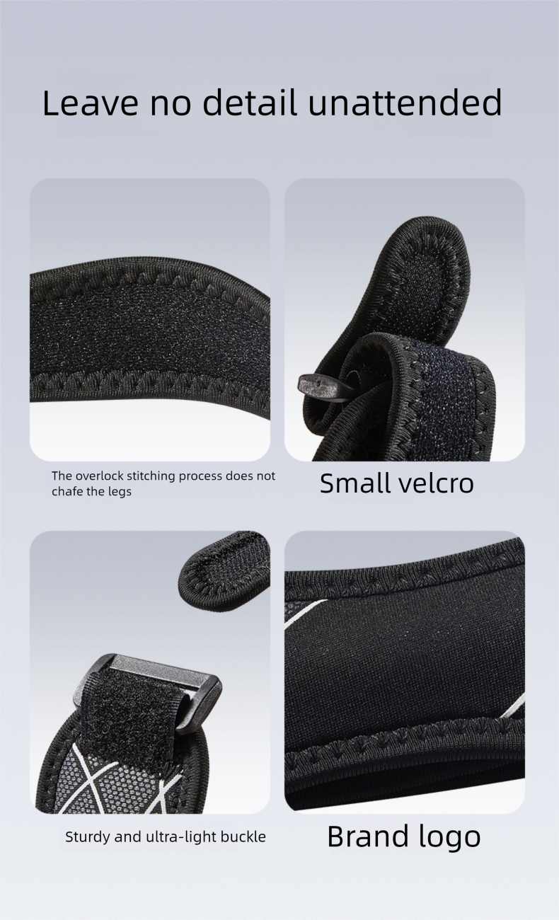 Sports Running Patella Strap Polyester Cycling Protective Fitness Knee Pads_voghion.com