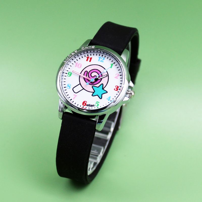 Cartoon children's cute beaded watch cartoon lollipop ice cream cartoon suit_voghion.com