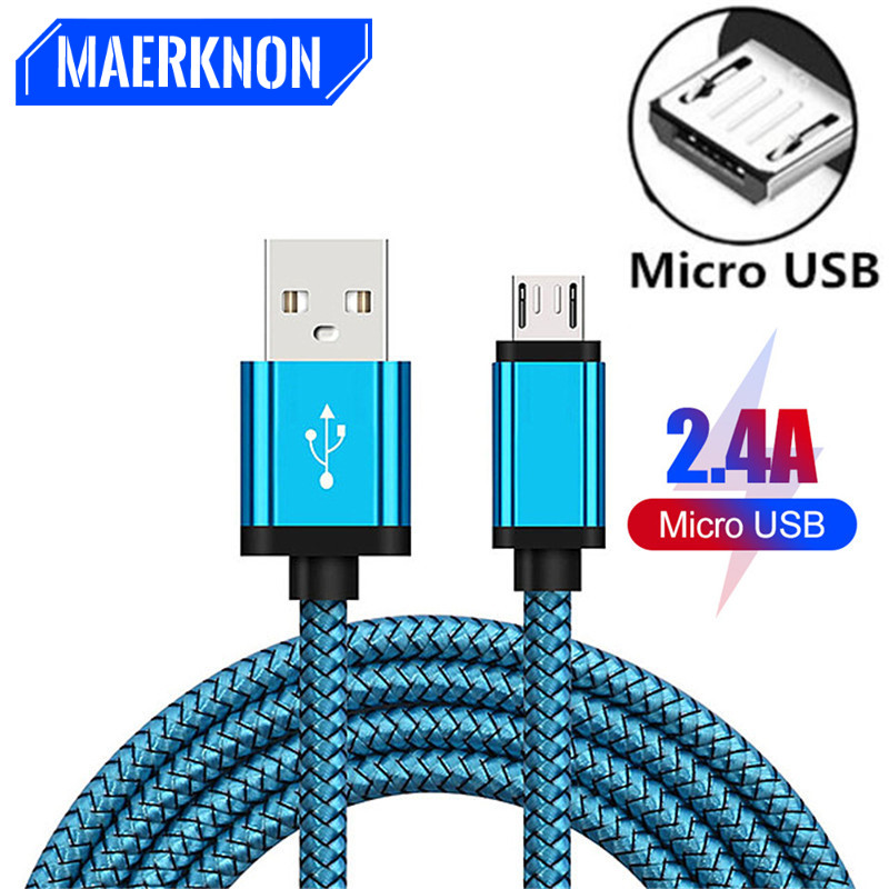 Micro 1/2/3 meter USB phone cable Android charger cable Kabel Micro USB charging cable suitable for Xiaomi Hongmi 5 Plus_voghion.com