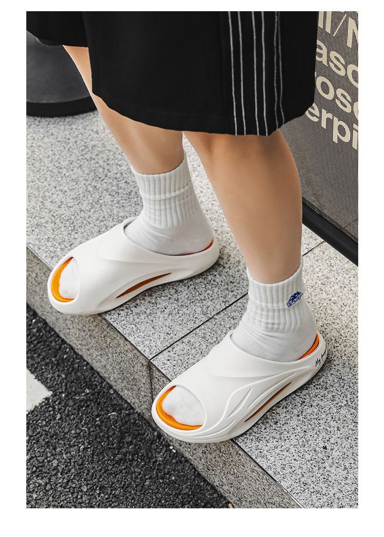 New Air Cushion Sports Slippers For Summer Indoor Couples Home Bathroom Non Slip Soft Sandals Outdoor Beach Slippers_voghion.com