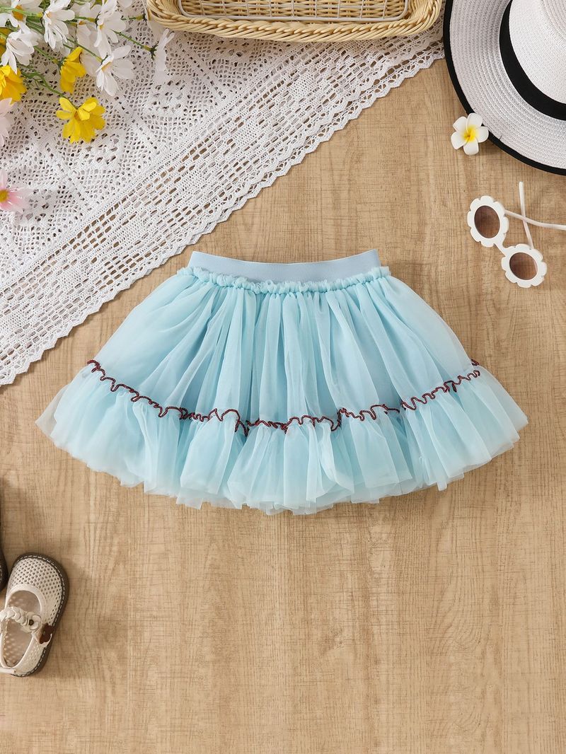 Mutter Kinder Tutu Rock Ausländischen Mädchen Rock Neue Stil Baby Mädchen Tutu Rock Stilvolle kinder Mesh Rock_voghion.com