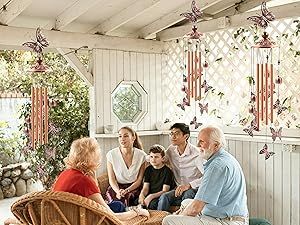 Memorial Wind Chime - 71cm Terrace Balcony_voghion.com