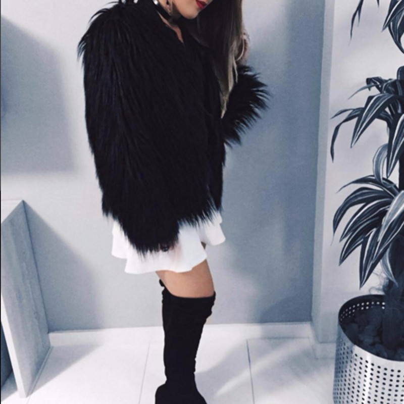 Nouveau manteau de fourrure artificielle pour femmes veste de fourrure femmes épaissi chaud manteau de fourrure artificielle fourrure_voghion.com