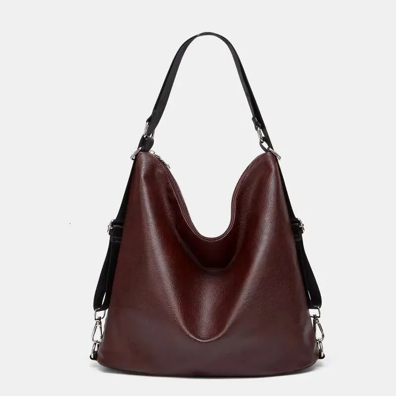 Designer 2025, tracolla larga semplice in tessuto staccabile, tinta unita, utilizzabile come zaino o borsa a tracolla._voghion.com