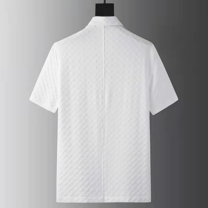 Men's Clothing Spring and summer new fashion suits men's short sleeved high end casual suits Korean style trendy slim and handsome Liangtangxin_voghion.com