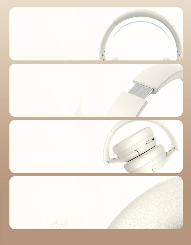 Neues ANC-Headset mit aktiver Geräuschunterdrückung, Bluetooth-Kopfhörer, lange Lebensdauer, einfach zusammenklappbares kabelloses Bluetooth-Headset_voghion.com