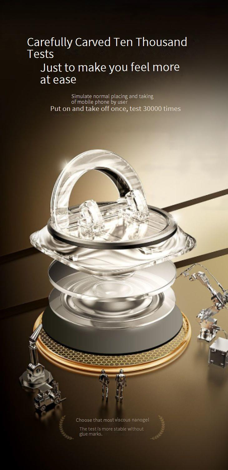 360° Rotating Car Phone Mount With Ultra-Strong Suction Pad - Universal Dashboard Holder - Hands-Free Navigation & Safe Driving (2025 New Model)_voghion.com