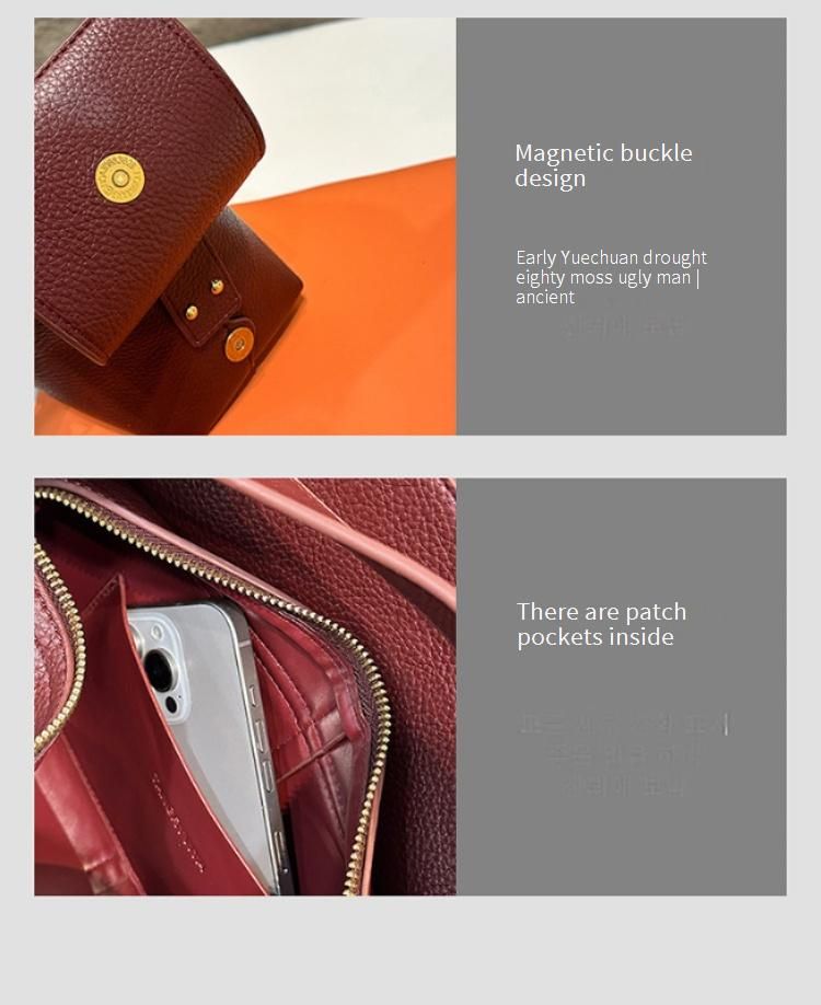 LEMON KOKO Borsa a tracolla grande da donna - Elegante borsa a tracolla in PU per lavoro e uso quotidiano, spaziosa borsa a mano con cerniera superiore e scomparto interno_voghion.com