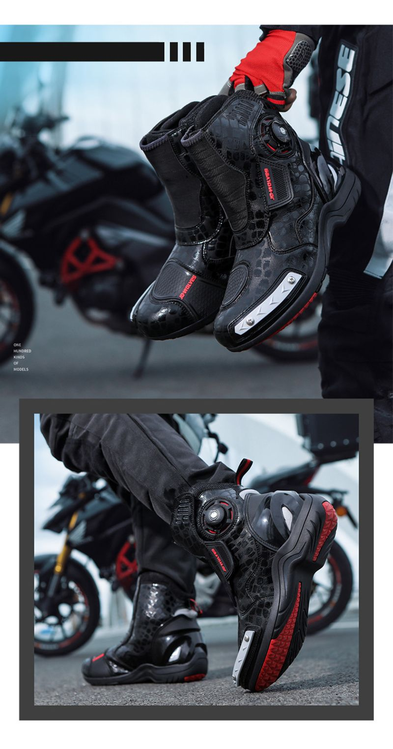 Wodoodporne, całoroczne buty jeździeckie dla kobiet i mężczyzn, buty, buty do wyścigów terenowych, wyposażenie motocykli, buty dla jeźdźców_voghion.com