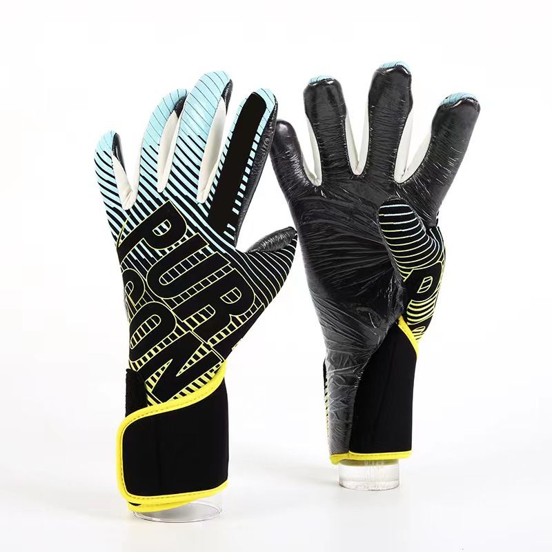 Novas luvas de goleiro para jovens e adultos, de látex, resistentes ao desgaste e antiderrapantes, luvas especiais para treinamento de competição_voghion.com
