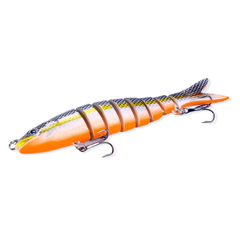 New Fish 16 Colors 13cm 18g Bionic Multi-Section Hard Bait Lure Fishing_voghion.com