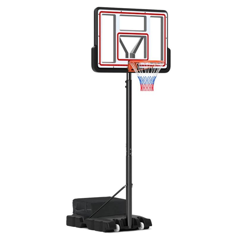 Portable Basketball Hoop Adjustable Basketball Goal System_voghion.com