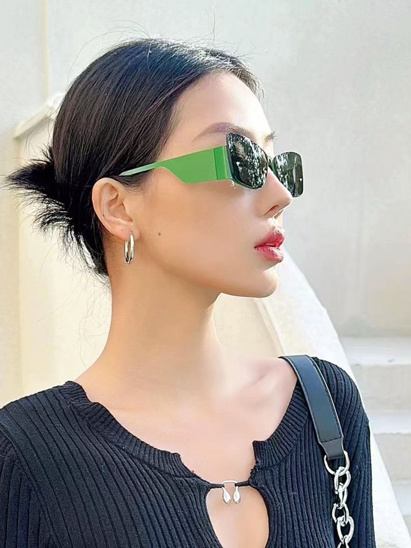 LazyZoom Cat's Eye Ins Style Y2g Eleganti occhiali da sole da passerella femminili con montatura a mezza montatura_voghion.com