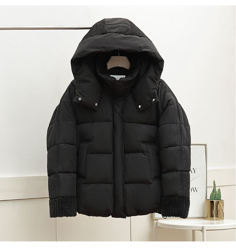 Corea del Sud Dongdaemun Giacca in cotone da donna di alta qualità 2024 Edizione coreana Piccola giacca corta Breadms Cappotto invernale Piumino_voghion.com
