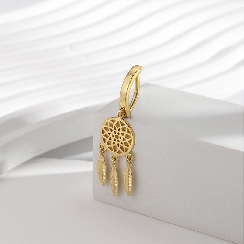 Henson Traumfänger-Anhänger Nabelschnalle Bauchnabelpiercing Schmuck Bauchnabelpiercing Bauchring_voghion.com