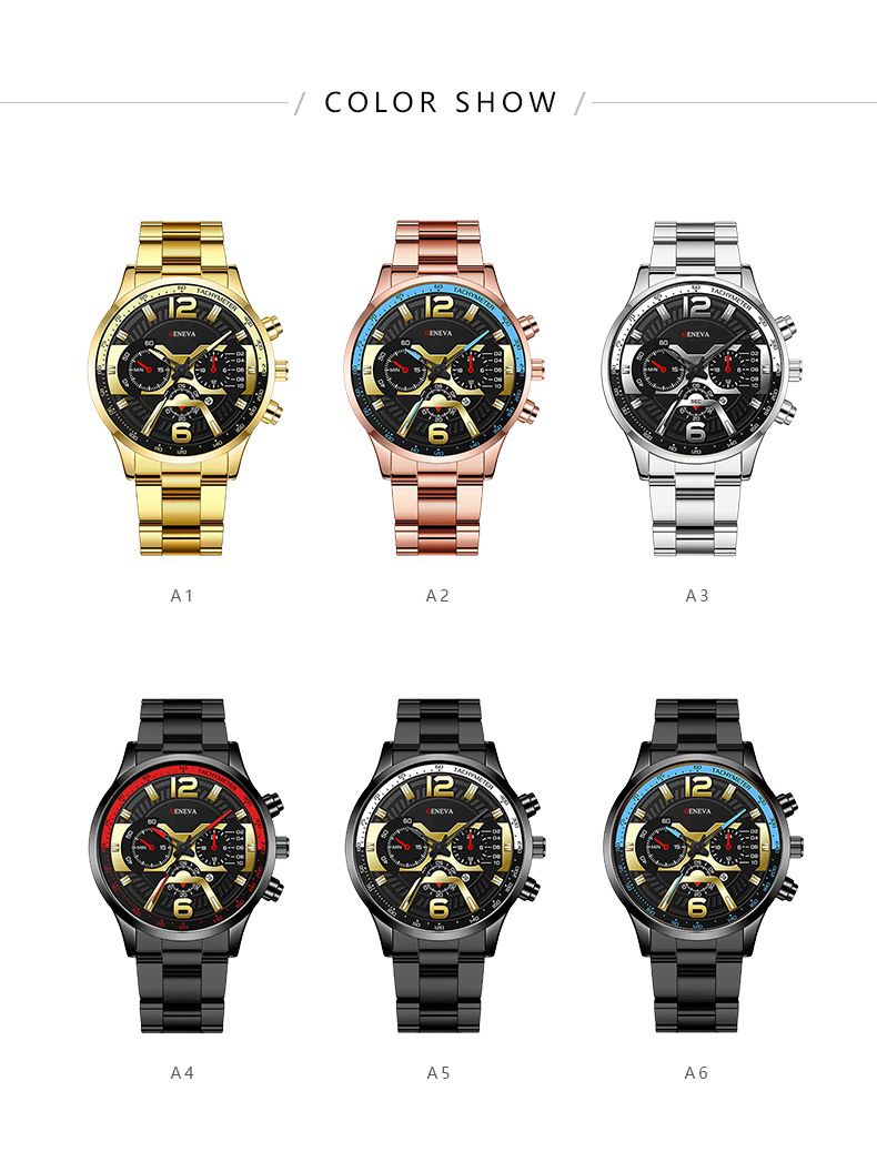 Simple Fashion Mens Sports Watches Luxury Men Stainless Steel Quartz Wrist Watch For Man Business Casual Relogios Masculino_voghion.com