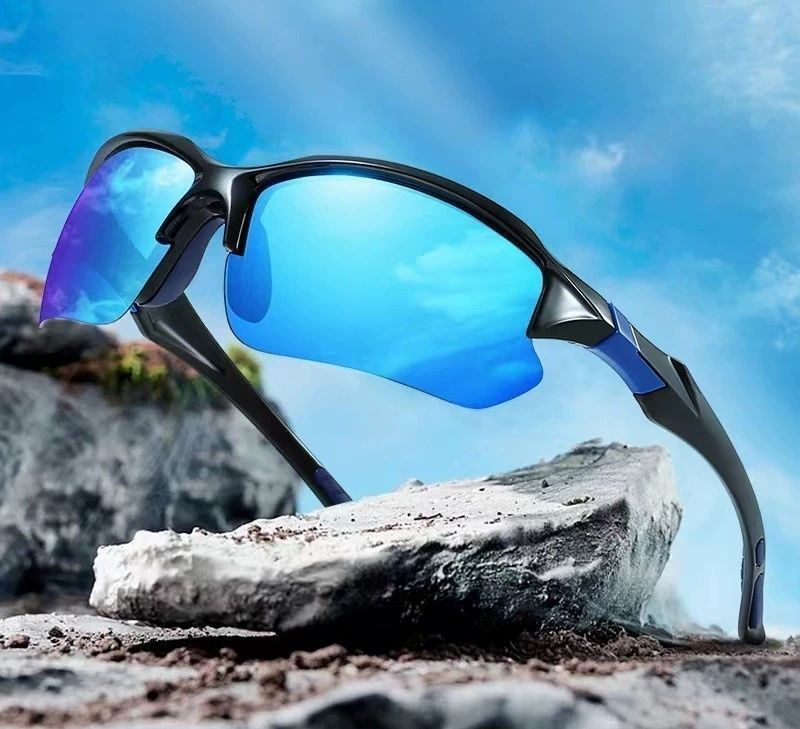 Occhiali da sole polarizzati resistenti ai raggi UV per ciclismo all'aperto, alpinismo e sport acquatici._voghion.com