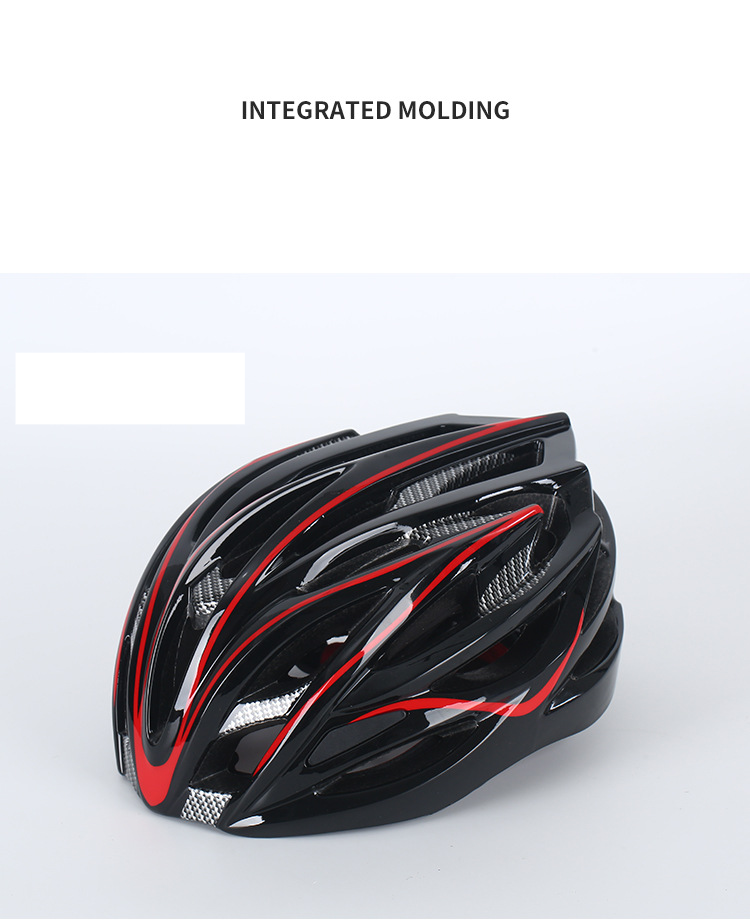 Casco da ciclismo per esterni casco da bicicletta leggero traspirante a forma integrata casco da montagna per protezione stradale_voghion.com