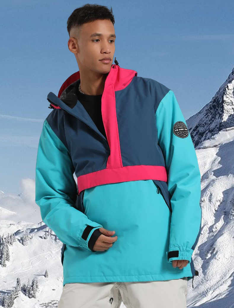 Νέα ανδρικά snowwear ζευγάρια, χαλαρά, αδιάβροχα, αντιανεμικά, αναπνεύσιμα, ζεστά, υπαίθρια snowboard, γυναικεία ζακέτα για ζευγάρια_voghion.com