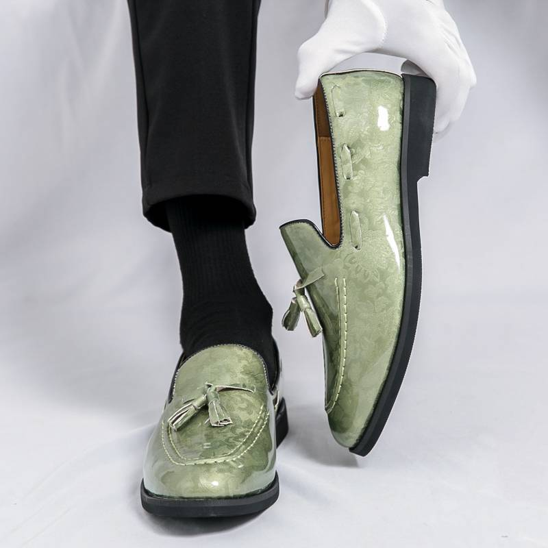 Herrenschuhe aus schwarzem PU-Leder, formelle Oxfords, Schlupfschuhe, Business-Casual-Büroarbeitshochzeit, Übergröße 38–46_voghion.com