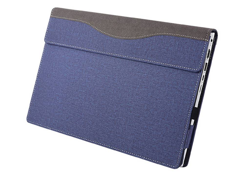 Custodia per laptop compatibile con Microsoft Surface Laptop 7 da 15 pollici, custodia protettiva in similpelle, custodia per notebook_voghion.com