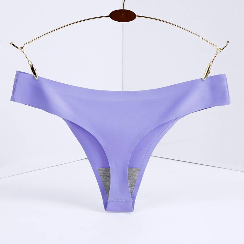 Nahtloser Tanga mit hoher Taille für Damen – atmungsaktiver Zwickel aus Nylon und Baumwolle, unsichtbare Bauchkontrolle, schnelltrocknende, bequeme Passform für Yoga-Workout jeden Tag_voghion.com