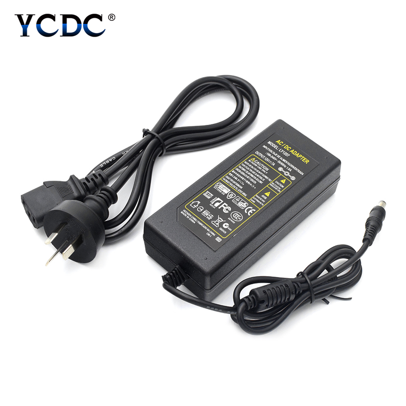 DC 12V 7A Plug Charger Universal US/EU/UK/AU 12V 7A AC100-240V To DC Power Supply Adapter Converter Module Stable High Power_voghion.com