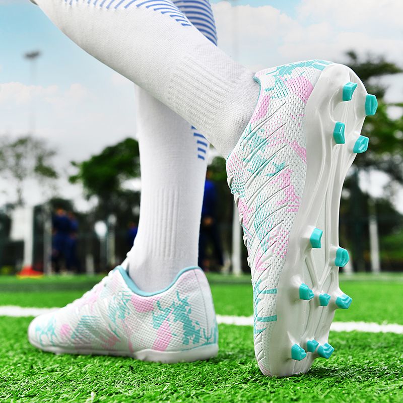 Und Schuhgröße Fabrikverkauf Neues Modell Jugend Kinder Erwachsene Lange gebrochene Spike Fußballschuhe 36-45_voghion.com
