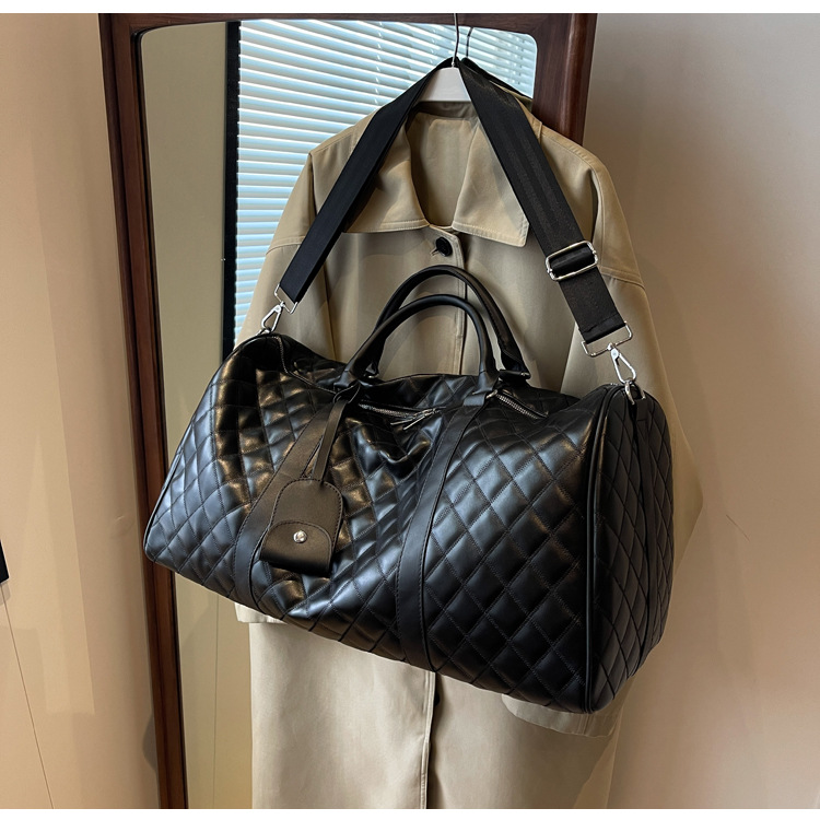 Ny forretningsrejsetaske til mænd med stor kapacitet til at forbedre udseendet, bagagetaske til opbevaring, shopping, sport og fitness til kvinder_voghion.com