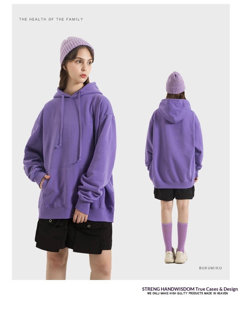 Sweat à capuche unisexe en coton éponge 380 g Live Source, style streetwear, coupe ample, couleur unie, personnalisable_voghion.com