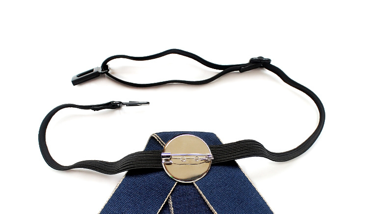Corbata unisex para hombre, accesorio de lazo multicapa hecho a mano, pajarita para camisa de traje_voghion.com
