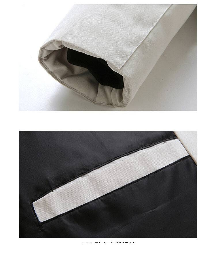Men's Clothing Running Man Same Style Down Jacket Men's Winter New Korean Style Fashion Brand Mid Length White Duck Down Jacket Men_voghion.com