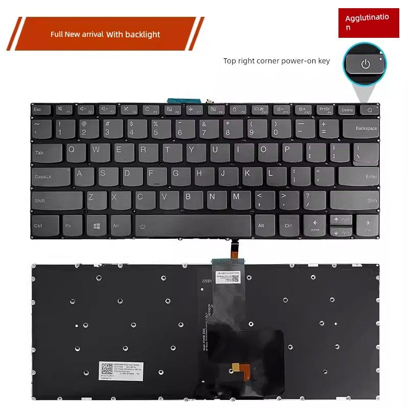 Toetsenbord voor Lenovo V14-IWL V14-IIL V14-IKB V14-ADA V14-ARE_voghion.com