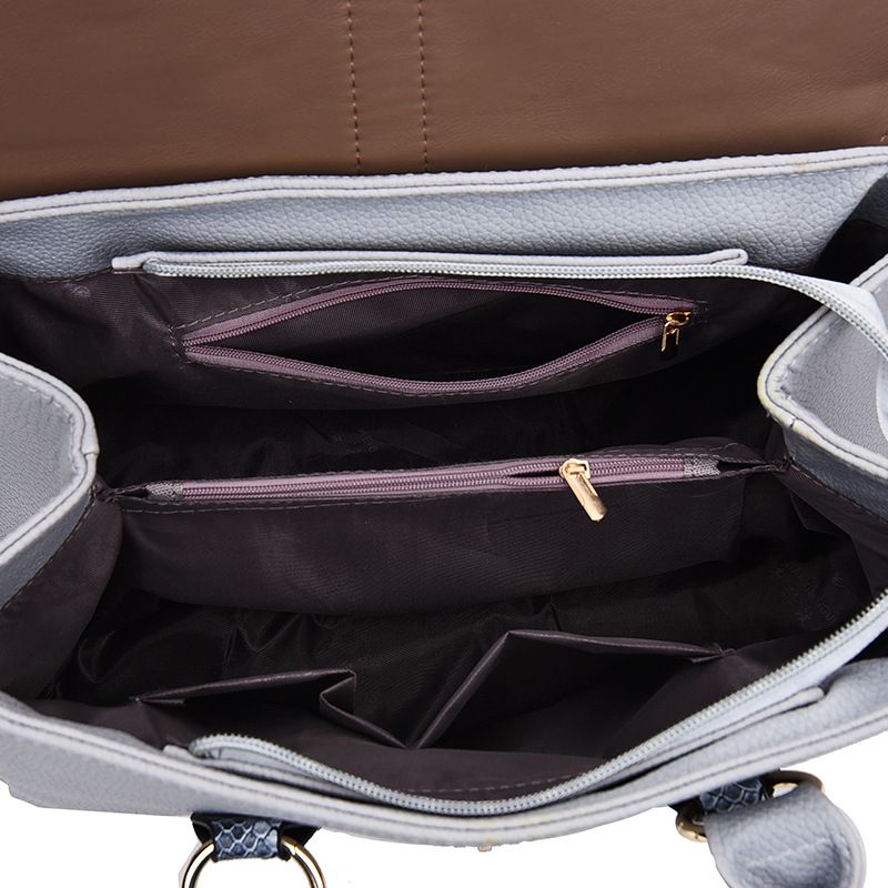 Sac à main tendance pour femme, six pièces, sac mère-enfant, grande capacité, sac bandoulière._voghion.com