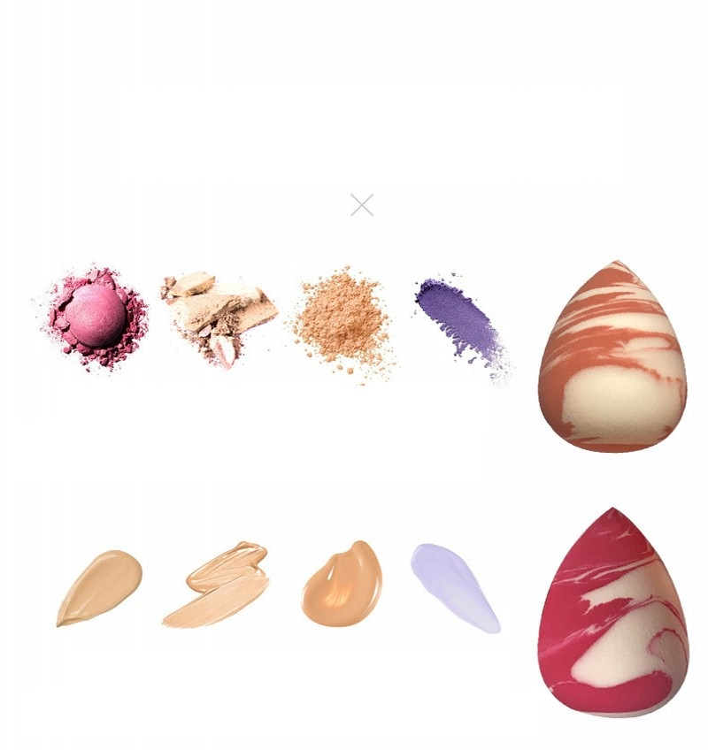 Puff maquiagem ponge beleza ovo pó facial & fundação creme cosmético ponges pó compacto puff beleza mak s_voghion.com