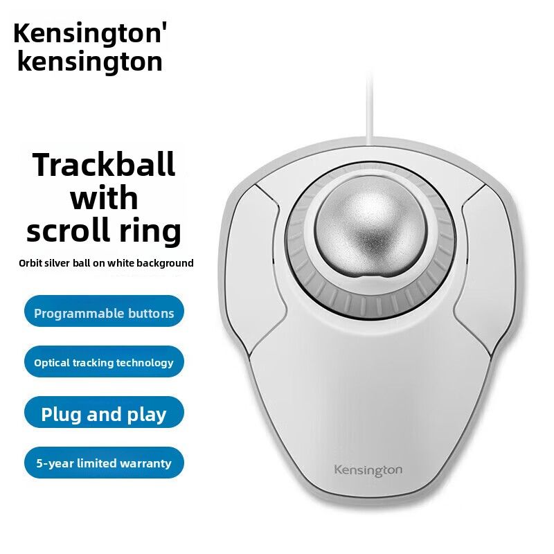 【Alta qualità】 Mouse trackball wireless Kensington K64325/K64327/K70992_voghion.com