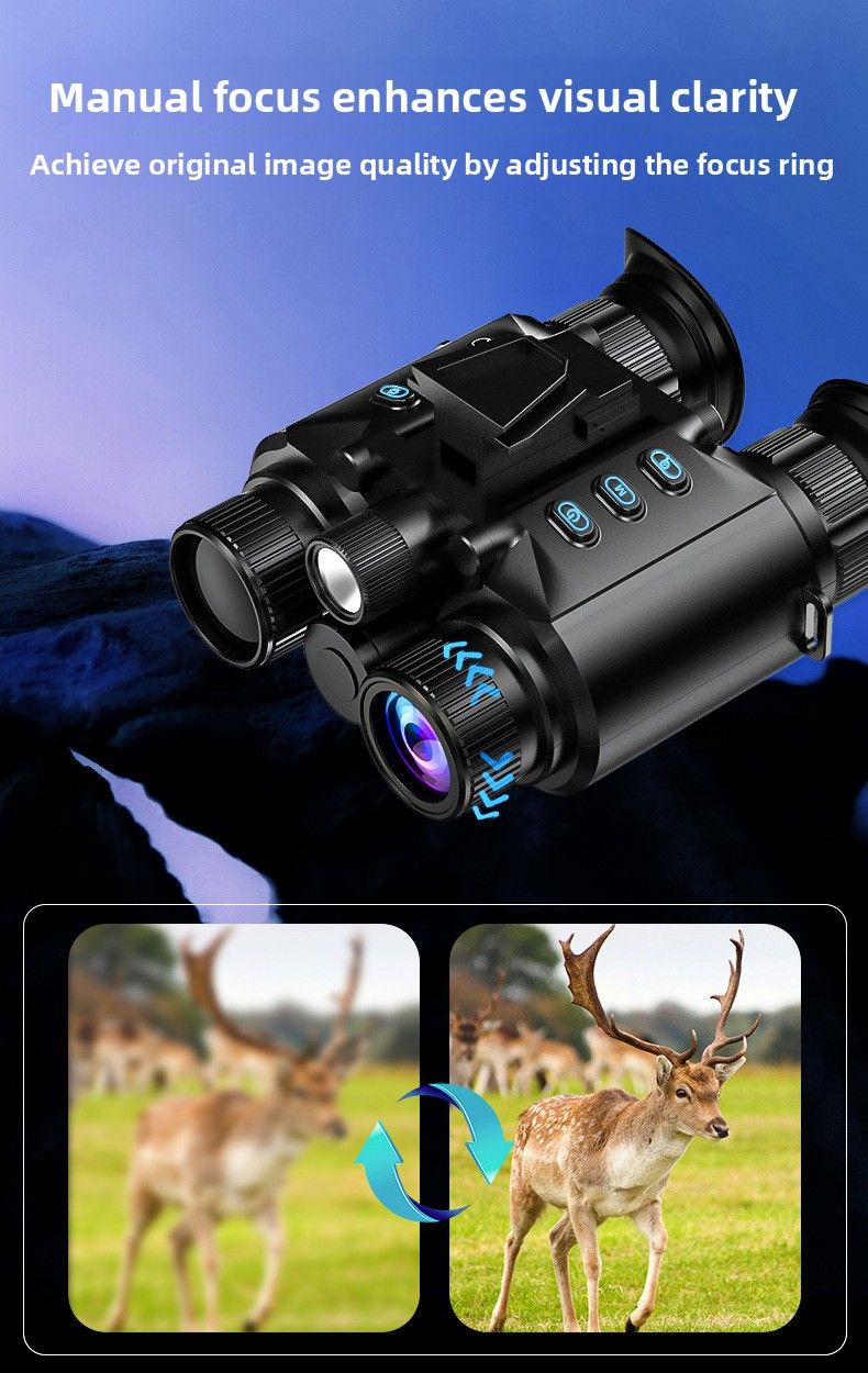 Neues grenzüberschreitendes, kopfmontiertes HD-Infrarot-Fernglas-Teleskop für die Vogelbeobachtung im Freien (Nachtsichtgerät) – 2025_voghion.com